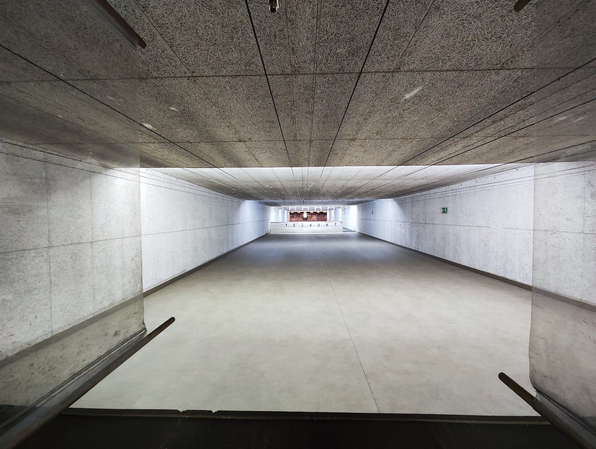 Blick durch die Standhalle in Xanten